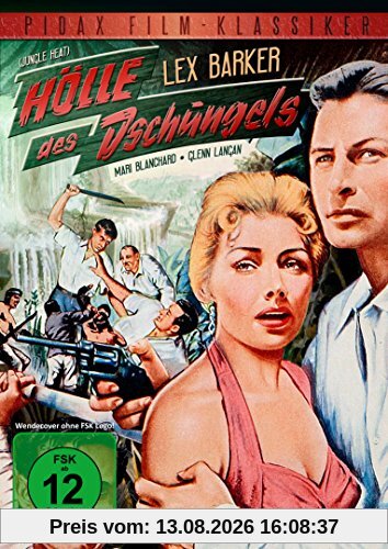 Hölle des Dschungels (Jungle Heat) - Spannender Abenteuerfilm mit Lex Barker (Pidax Film-Klassiker)