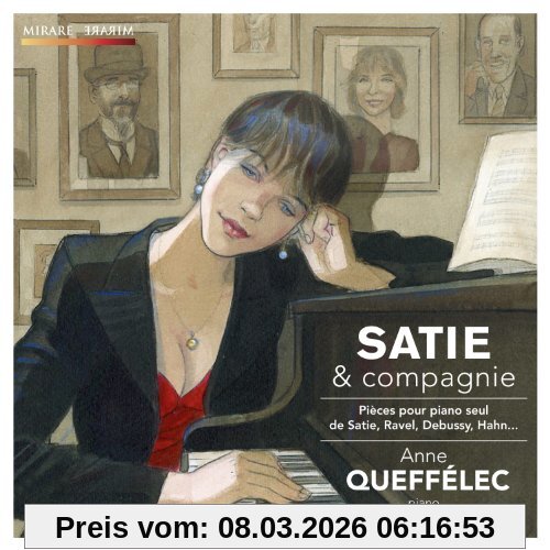 Anne Queffelec Satie & Compagnie-Klavier Solo