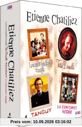 Coffret Etienne Chatiliez 4 DVD : La vie est un long fleuve tranquille / Tatie Danielle / La confiance règne / Tanguy [FR Import]