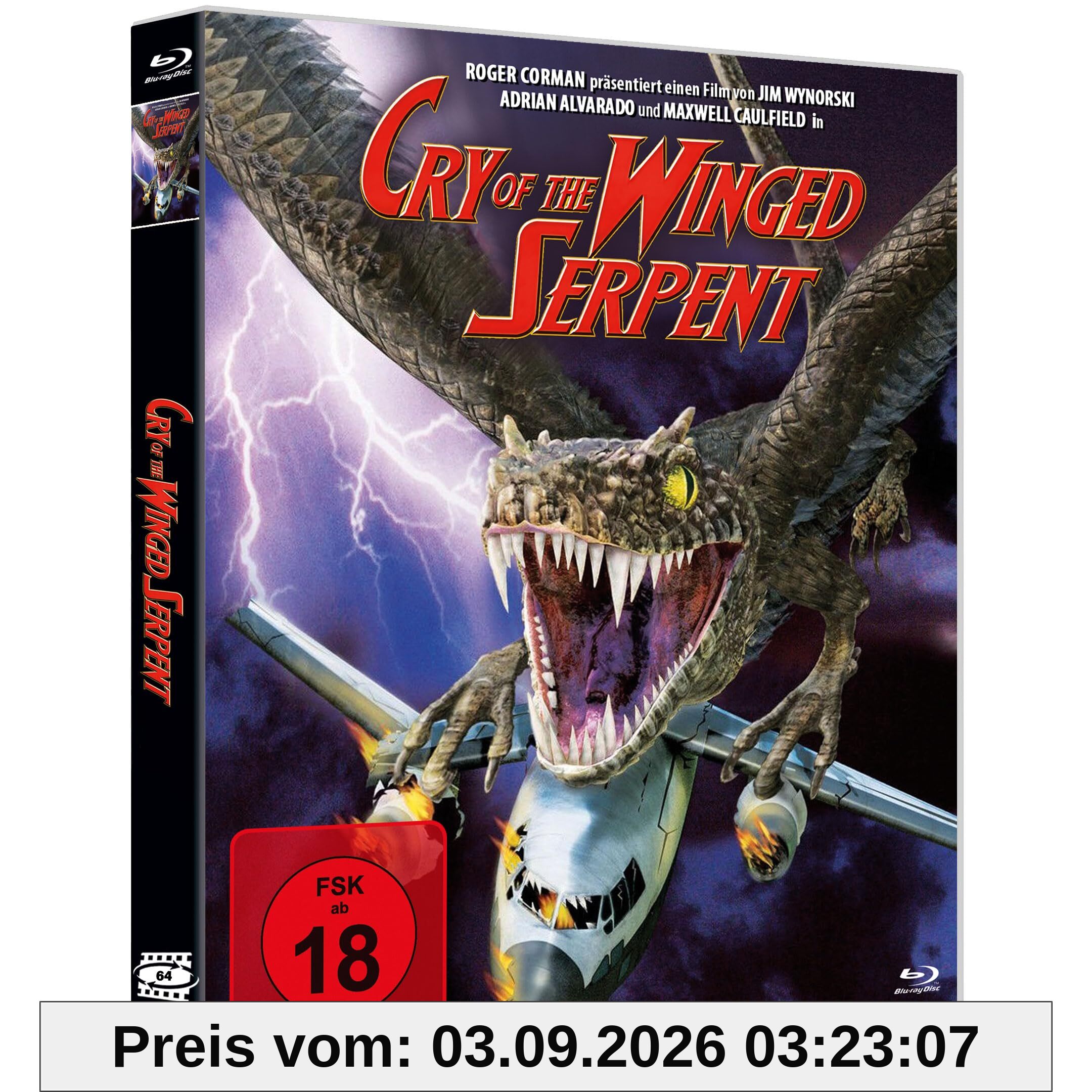 From The Vault #64: CRY OF THE WINGED SERPENT - Cover A [Blu-ray]