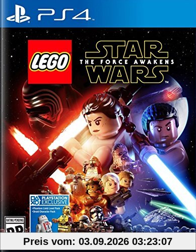 Lego Star Wars The Force Awakens PS4 Game with Jabba's Palace DLC