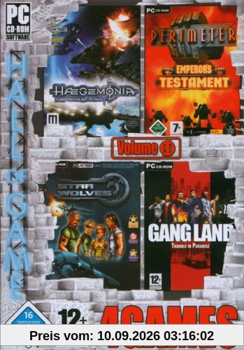 4Games Vol. 11 (Haegemonia - Legions of Iron/Perimeter/Starwolves/Gang Land)