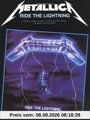 Ride the Lightning. Gitarre, Tabulatur: Guitar TAB Edition