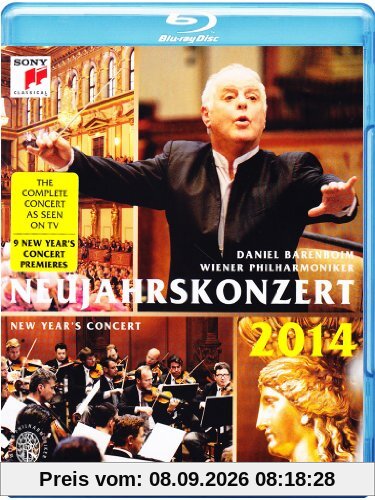 Neujahrskonzert 2014 - Daniel Barenboim & Wiener Philharmoniker [Blu-ray]
