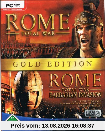 Rome: Total War - Gold Edition inkl. Barbarian Invasion [Software Pyramide]