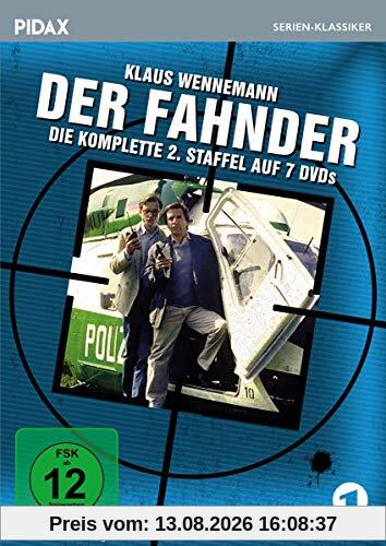 Der Fahnder, Staffel 2 / Weitere 27 Folgen der preisgekrönten Kult-Krimiserie (Pidax Serien-Klassiker) [7 DVDs]