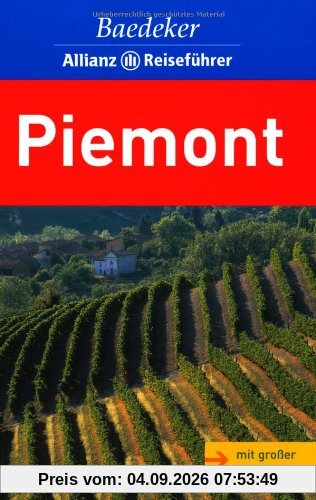 Baedeker Allianz Reiseführer Piemont
