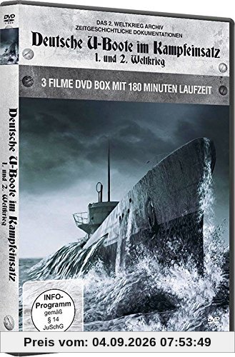 Deutsche U-Boote im Kampfeinsatz [3 DVDs]