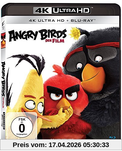 Angry Birds - Der Film (4K Ultra HD-Bluray) [Blu-ray]