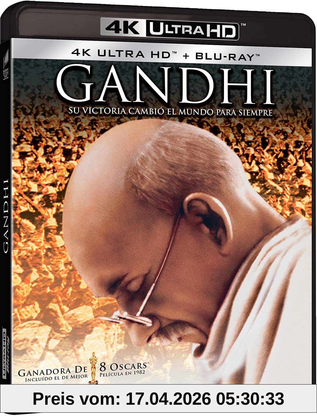 Gandhi (4k uhd + blu-ray)