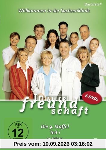 In aller Freundschaft - Die 09. Staffel, Teil 1, 24 Folgen [6 DVDs]