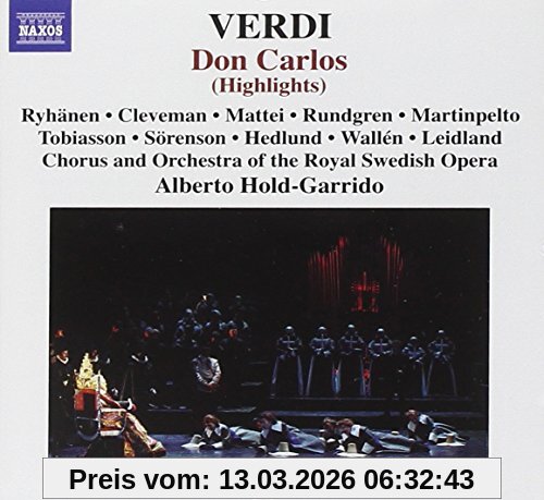 Hold-Garrido Don Carlos (Auszüge)