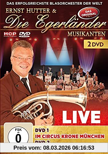 unbekannt Ernst Hutter & Die Egerländer Musikanten - Live - Im Circus Krone München & Open Air In Altus [2 DVDs]