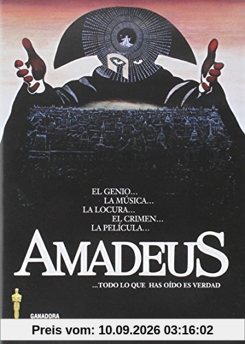 F. Murray Abraham, Tom Hulce, Elizabeth Berridge, Simon Callow, Jeffrey Jones, Charles Kay, Roy Dotrice, Christine Ebersole - Amadeus (Ed.1 Disco) [Import espagnol] (1 DVD)