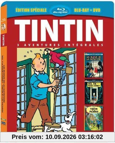 Tintin, vol. 7 : les bijoux de la castafiore ; vol 714 pour sidney ; tintin et les picaros [Blu-ray] [FR Import]