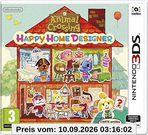 Tier Crossing : Happy Heim Designer + 1 Karte Amiibo 'Tier crossing'