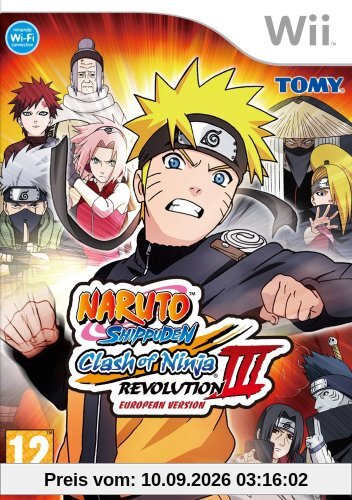 NINTENDO Naruto Shippuden - Clash of Ninja Revolution 3 [WII]
