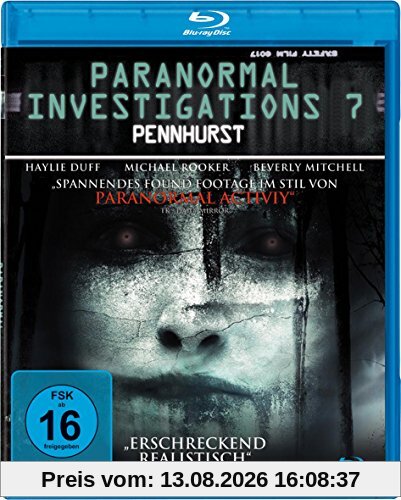 Paranormal Investigations 7 - Pennhurst [Blu-ray]