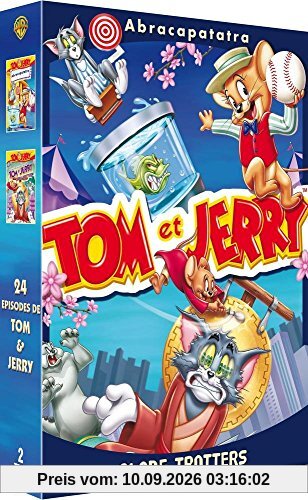 Coffret tom et jerry : tom et jerry abracapatatra ; tom et jerry globe trotters [FR Import]