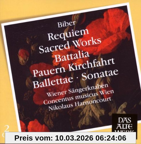Nikolaus Harnoncourt Requiem/Sacred Works/Battalia/Pauern Kirchfahrt/+