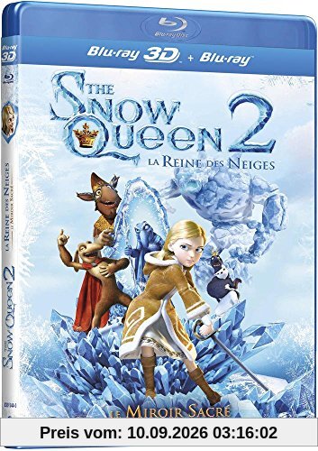 The Snow Queen 2, La Reine des Neiges : Le Miroir Sacré [Combo Blu-ray 3D + Blu-ray 2D]