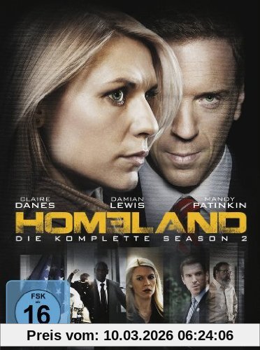 Michael Cuesta Homeland - Die Komplette Season 2 [4 DVDs]