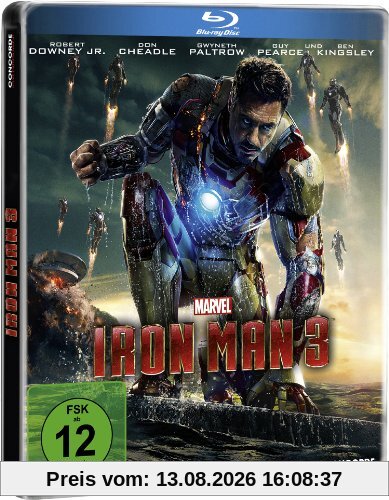 Iron Man 3 (Steelbook) [Blu-ray] [Limited Edition]