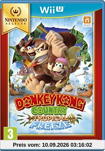 Donkey Kong Country Tropical Freeze Select Jeu Wii