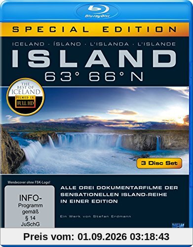 Island 63° 66° N - Eine phantastische Reise durch ein phantastisches Land [Blu-ray] [Special Edition]