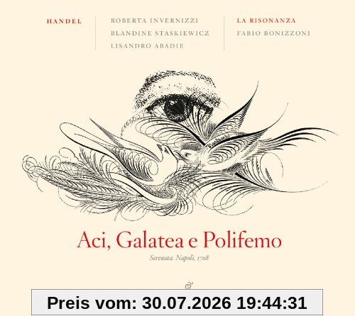 Invernizzi Georg Friedrich Händel, Aci, Galatea E Polifemo Hwv 72