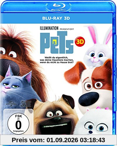 Pets (+ Blu-ray) [Blu-ray 3D]