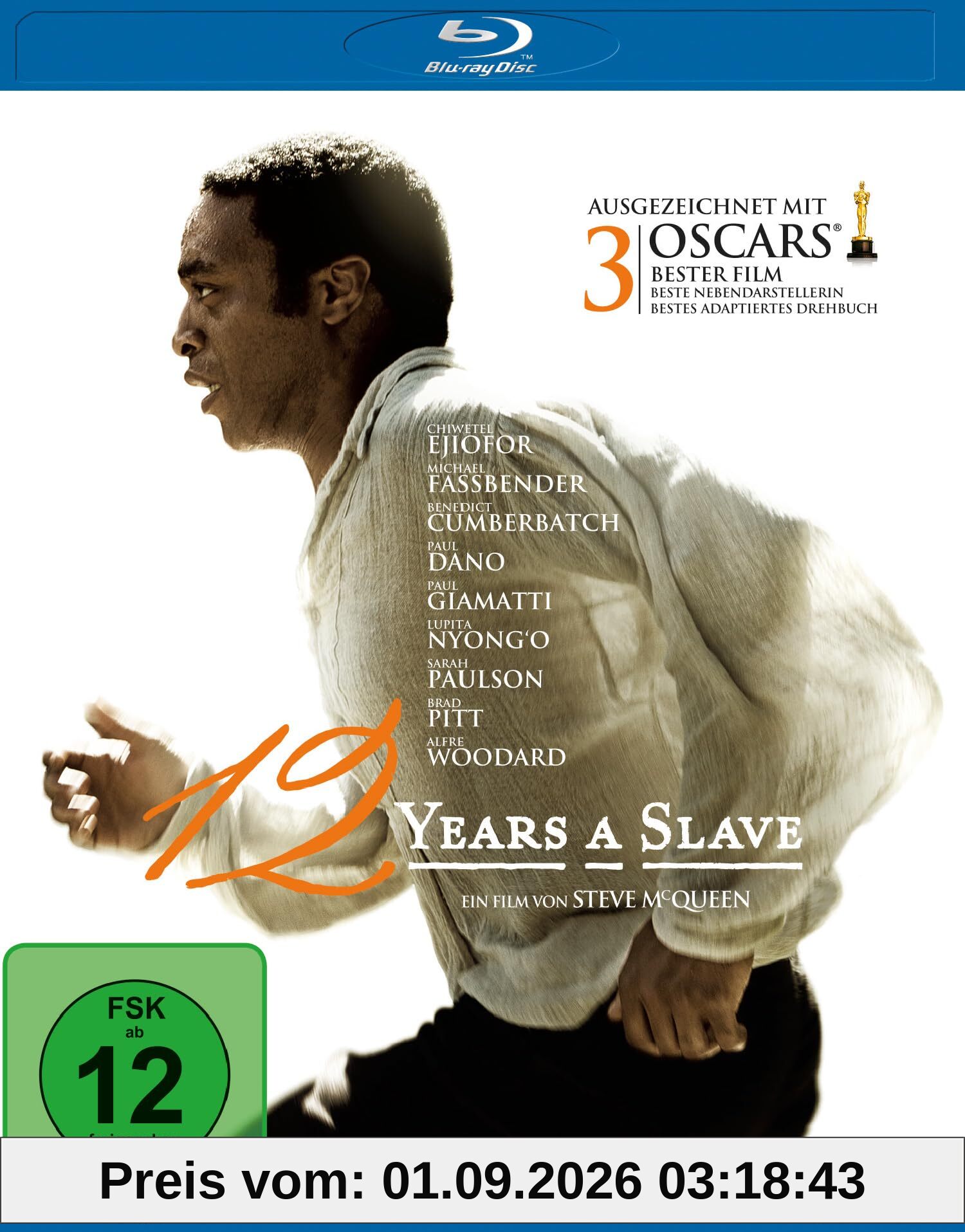 12 Years a Slave [Blu-ray]