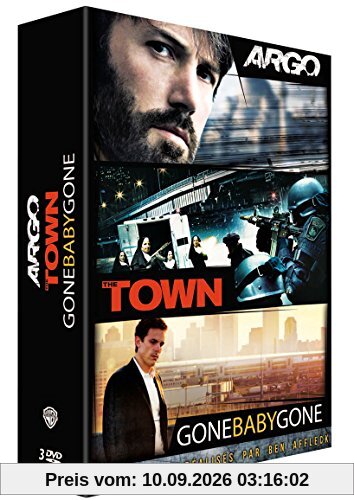 3 films réalisés par Ben Affleck - Argo + The Town + Gone Baby Gone