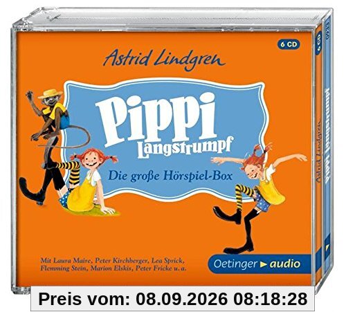 Pippi Langstrumpf.die Große Hörspielbox
