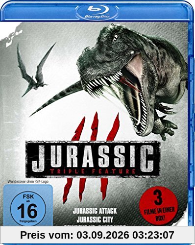 Jurassic Triple Feature [Blu-ray]