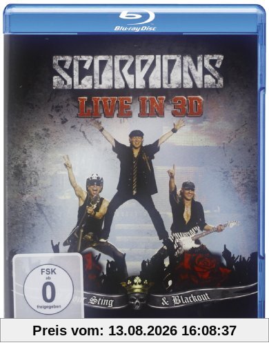 Scorpions: Live In 3D - Get Your Sting & Blackout