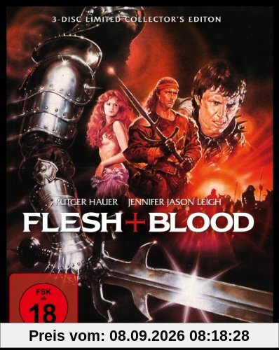 Flesh + Blood (Mediabook, 2 DVDs + Blu-ray) [Limited Collector's Edition]