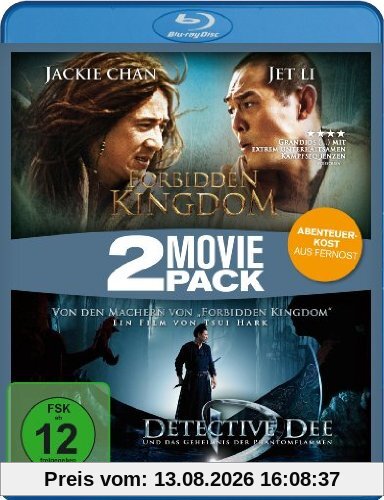 Forbidden Kingdom/Detectiv Dee und das Geheimnis der Phantomflammen - 2 Movie Pack [Blu-ray]