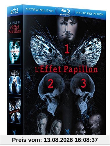 La Trilogie L'effet papillon 1 + 2 + 3 [Blu-ray]