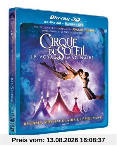 Cirque du Soleil : le voyage imaginaire [Blu-ray 3D]