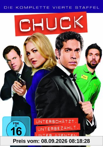 Chuck - Die komplette vierte Staffel [5 DVDs]