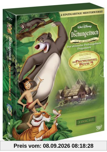 Das Dschungelbuch (Platinum Edition) / Das Dschungelbuch 2 [3 DVDs]