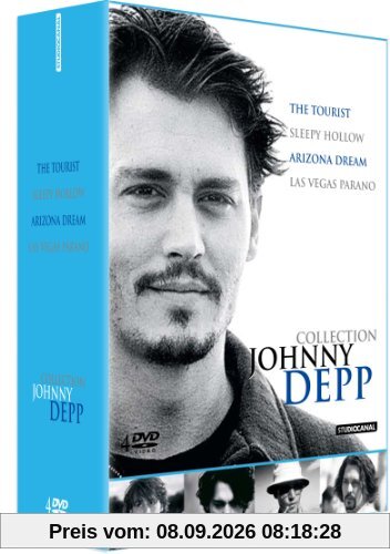 Collection Johnny Depp - Coffret - The Tourist + Sleepy Hollow + Arizona Dream + Las Vegas Parano