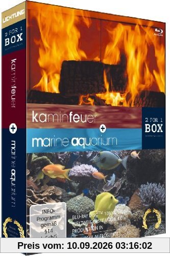 Kaminfeuer + Marine Aquarium [Blu-ray] [Special Collector's Edition] [Special Edition]