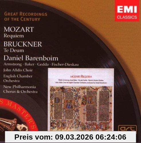 Daniel Barenboim Requiem/Te Deum