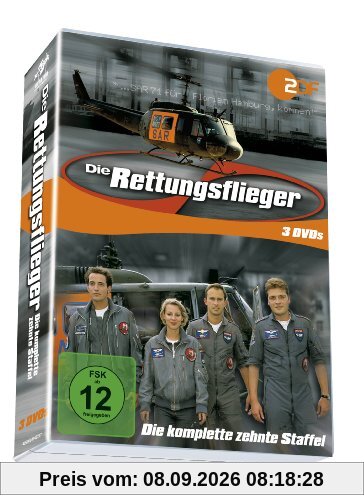 Die Rettungsflieger - Die komplette zehnte Staffel auf 3 DVDs!