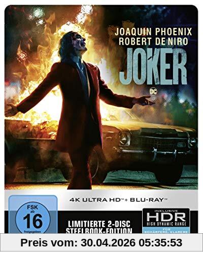 Joker 4K UHD + 2D Steelbook [Limited Edition] [Blu-ray]