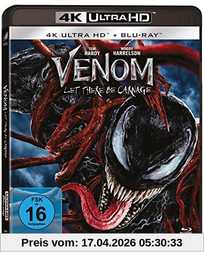 Venom: Let There Be Carnage (4K Ultra HD) (+ Blu-ray 2D)