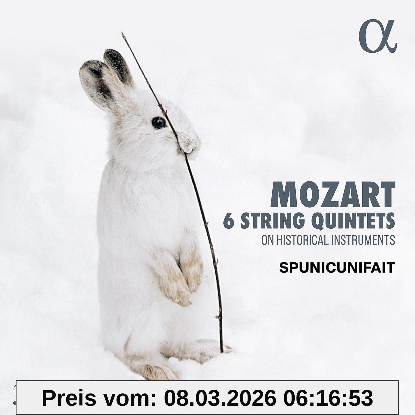 unbekannt Mozart, 6 Streichquintette Auf Historischen Instrumenten