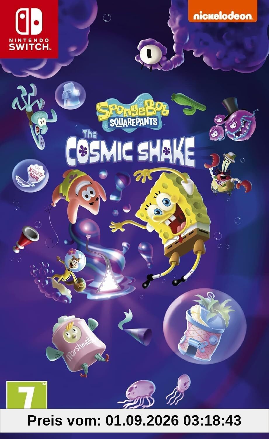 SpongeBob Squarepants The Cosmic Shake (Switch) - Spanische Version